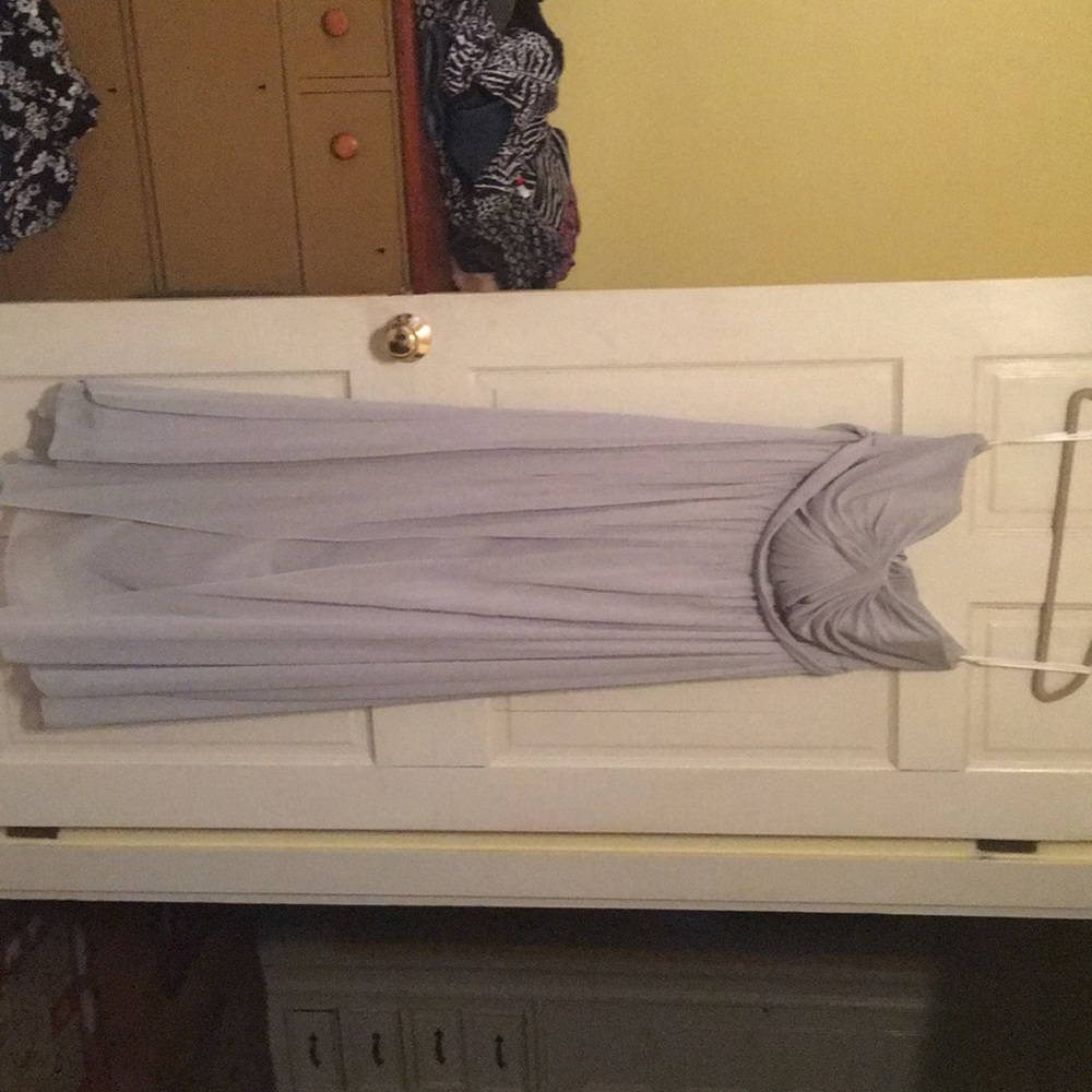 Bridesmaid Dress - David’s Bridal - Size 18 - Grey